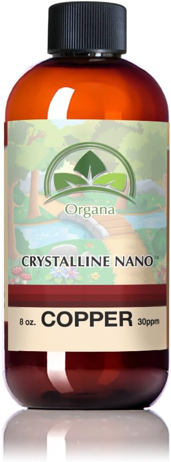 The Best Nano Colloidal Copper - 30 PPM of Colloidal Copper - Colloidal Minerals -Colloidal Copper Liquid: Health & Personal Care