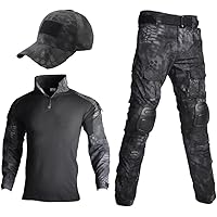 Amazon.com: Lilychan Mens Tactical Military Suits Long
