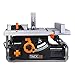 TACKLIFE Table Saw 10-inch, 15AMP, 4800RPM Saw with 45° Bevel Cutting, 40 X 20-inch Max Extendable Work Table, Double Metal Tube Base - PTSG1A