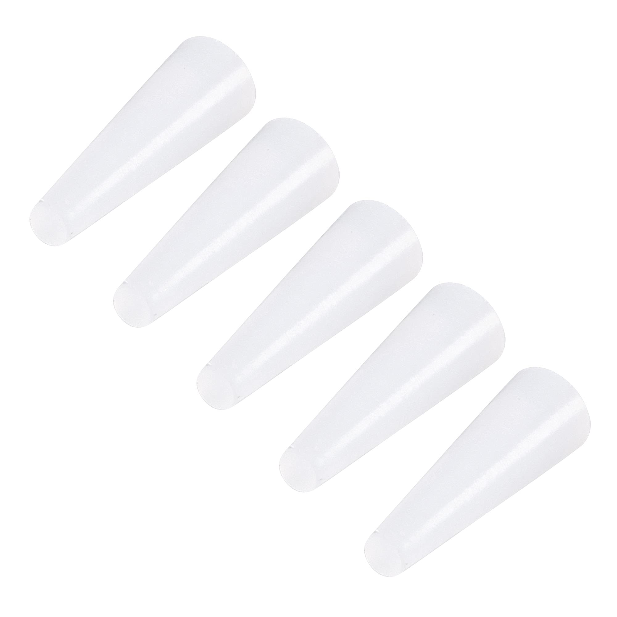 sourcing map 1/8" to 15/64" Solid Silicone Rubber Tapered Plug for Powder Coating, Painting, Anodizing, Plating, Sandblasting 50pcs