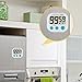 Weicai 2 Pack Digital Kitchen Timer with Premium Magnetic Backing for Cooking, Baking and More (LCD Display, Loud Alarm, Countdown)