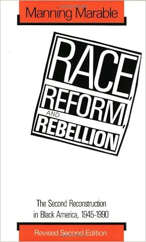 Race Reform And Rebellion The Second Reconstruction In Black America Amazon Co Uk Marable Manning 9780878054930 Books Race Reform And Rebellion The Second Reconstruction In Black America Amazon Co Uk Marable Manning 9780878054930 Books