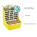 Misyue Small Animal Supplies Plastic Pet Rabbit/Chinchillas 2 in 1 Feeder Bowls Double use for Grass/Food by ZoeZ