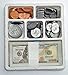 Teacher's Choice Pretend Play Money Set for Kids - 145 School Money Bills and 140 Plastic U.S. School Money Coins in Tray