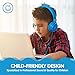 ONTA gorsun Foldable On Ear Audio Adjustable Lightweight Headphone for Kids Cellphones Smartphones iPhone Laptop Computer Mp3/4 Earphones (Blue)thumb 2