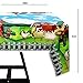 102 pieces of Farm Animals' Birthday Decorations Set, featuring a banner, Farm party plates, cups, napkins, and a tablecloth. Serves 25 guests. Farm Birthday Decorations