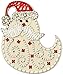 Bucilla Handmade Wood Stitchable Kit, 3 by 3-Inch, Shapes (Set of 8)