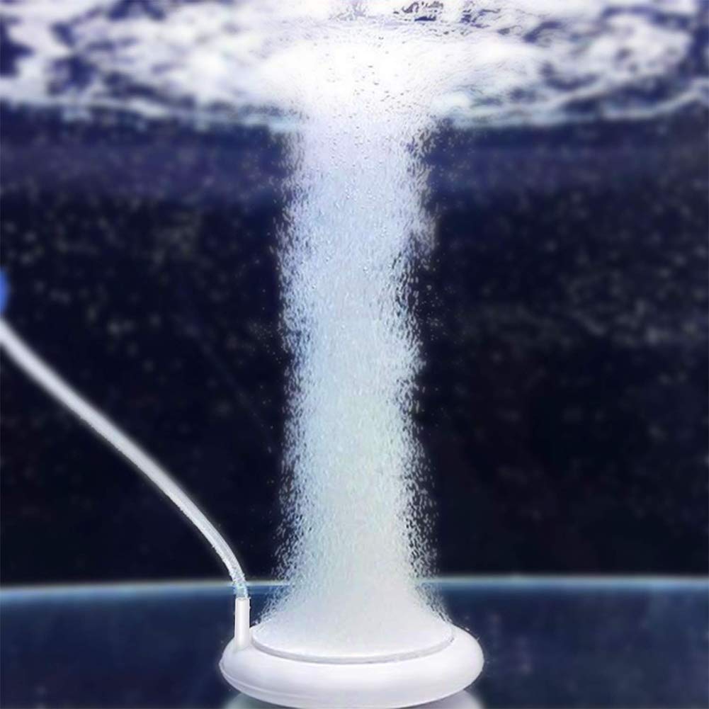 Homieco Aquarium Air Stone, Air Bubble Stone Ultra Silent for Aquarium, Fish Tank Air Stone Bubble Diffuser, Oxygen Diffusers Aquarium Bubble Stone for Aquarium and Hydroponic