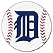 FANMATS 6381 Detroit Tigers Baseball Shaped Accent Rug - 27in. Diameter - D Primary Logo