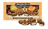 Philadelphia Candies Milk Chocolate Covered Glacé Fruits (Apricots, Cherries, Dates, Pineapple) and Nuts Assortment