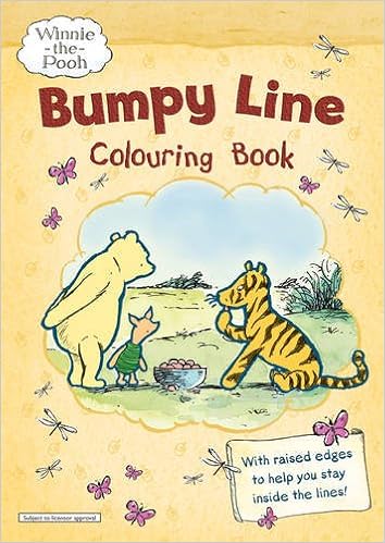 Winnie The Pooh Bumpy Line Colouring Book 9781405247955 Amazon Com Books