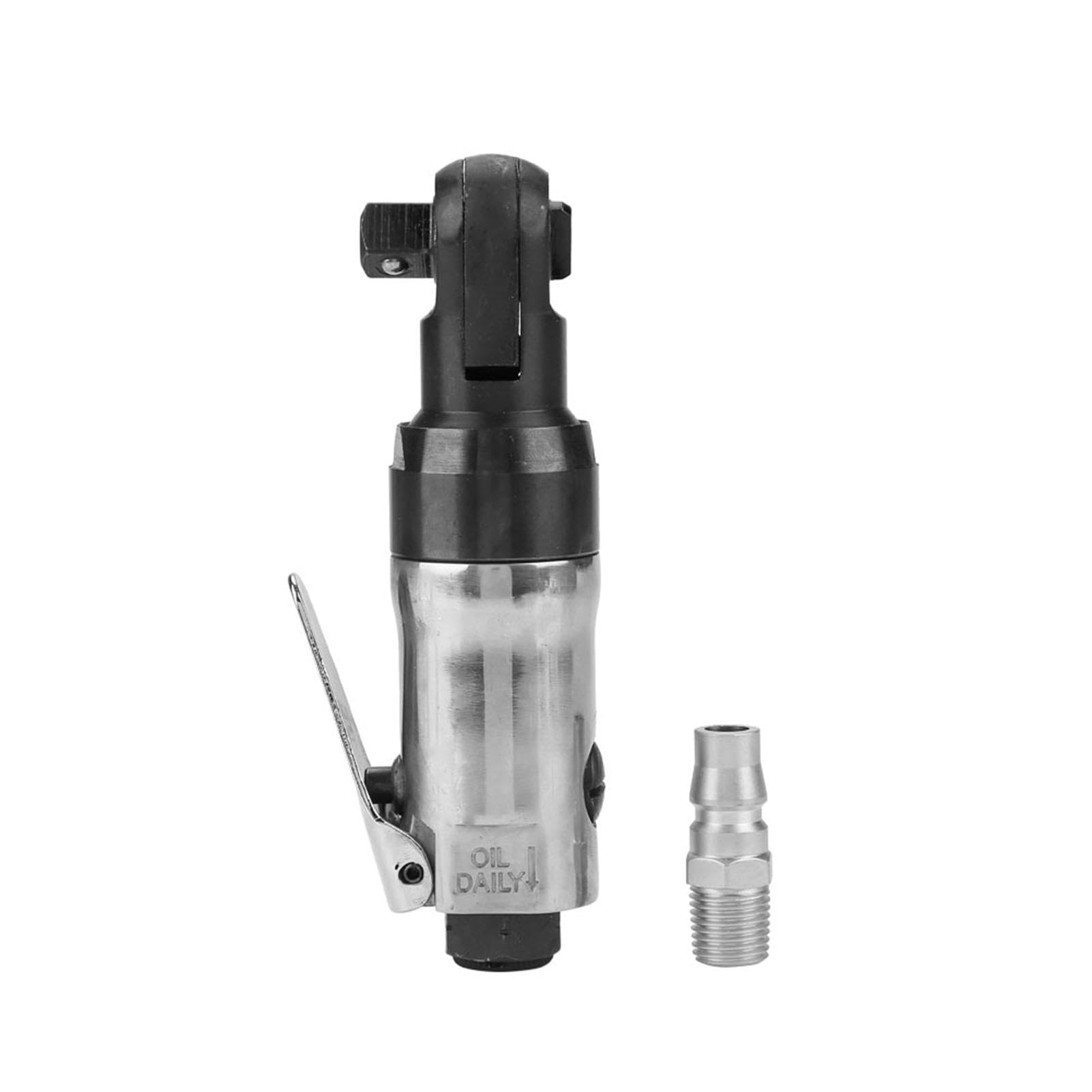 Regun Square Drive Straight Shank - Square Drive Straight Shank Pneumatic Air Ratchet Wrench Professional Tool(1/4")