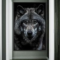 Framed Canvas Wall Art Pupper Animals Chic Dogs Multicolor Photography Urban - 16x24 inches