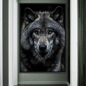 signwin Framed Canvas Wall Art Pupper Animals Chic...