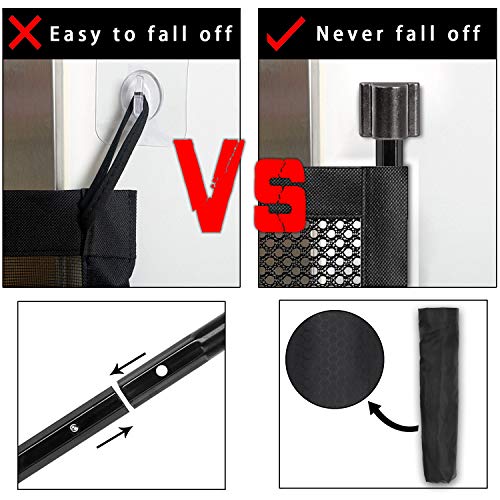 Magic Gate (Screws Fixing), Baby Safety Fence, Pet Safety Enclosure, Portable Folding Safe Guard - Thumbnail 3