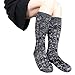 beautyin Womens Winter Long Footed Leg Warmers Knitted Socks Boot Cuffs