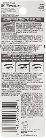 Maybelline Brow Precise Perfecting Highlighter Pencil Medium New Eyebrow Define view 3