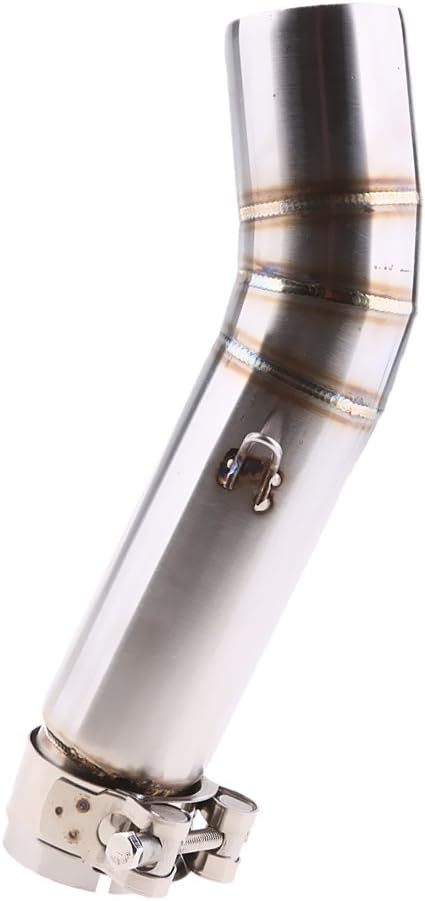 Tuyau Intermédiaire Échappement Acier Inox Gazechimp Pour Kawasaki ER6N - 145x55mm, Diamètre 51mm