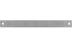 PFERD Hand File Without Tang, Swiss Pattern, Curved Cut, Convex, #2 Coarseness, 14" Length, 1-11/32" Width, 3/16" Thickness