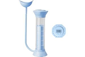 - 19 cm Dumbbell Spirometer, Digital Display Fitness Tool, Cardio Training Equipment, Lung Exercise Accessories, Professional