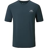 BASSDASH Men’s UPF 50+ Short Sleeve Fishing Shirts Performance Cooling UV Sun Protection Hiking T-Shirts