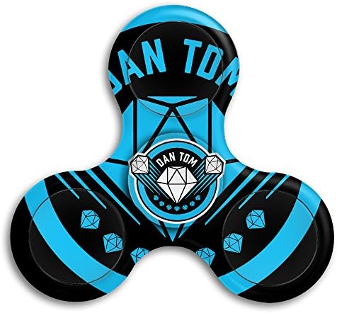 DANTDM Logo EDC Tri Fidget Spinner Hand Spinner Finger Spinner Finger Toy Relieve Stress High Speed Focus Toy For Adult And Children