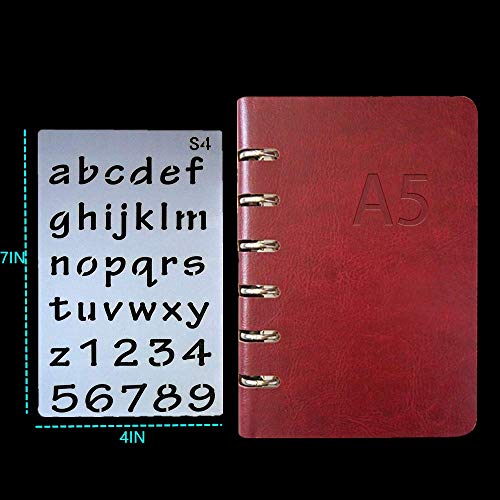 1 Stencils+Journal+Notebook+Scrapbook+Template