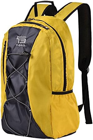 TIBAG 30L/35L Water Resistant Lightweight Packable Foldable Hiking Camping Daypack Backpack …