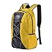 TIBAG 30L/35L Water Resistant Lightweight Packable Foldable Hiking Camping Daypack Backpack (25L, Yellow)