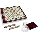 Scrabble Giant Deluxe Edition with Rotating Wooden Board