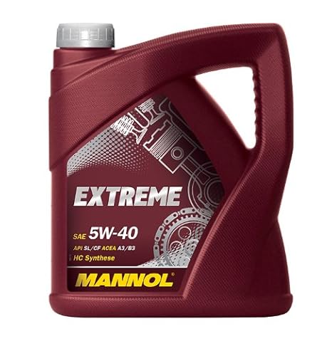 SAE 5W-40 Motoröl synthetisch MANNOL Extreme 4 Liter Kanister