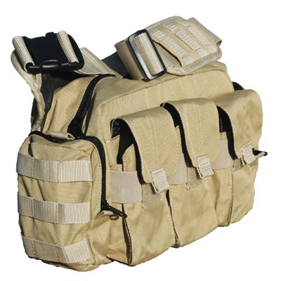 Tactical response police bail out bag - desert tan