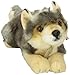 Aurora® Realistic Miyoni® Wolf Stuffed Animal - Lifelike Detail - Cherished Companionship - Gray 10.5 Inches