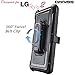 COVRWARE Iron Tank CASE for LG Stylo 2 / Stylo 2 Plus/Stylo 2 V, Built-in Screen Protector Heavy Duty Full-Body Rugged Holster Armor [Brushed Metal Texture Design] Case Belt Clip Kickstand, Black