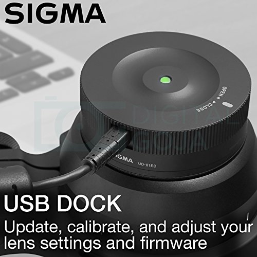 Sigma 135mm f/1.8 DG HSM Art Lens for NIKON F Cameras w/ Sigma USB Dock & Advanced Photo and Travel Bundle