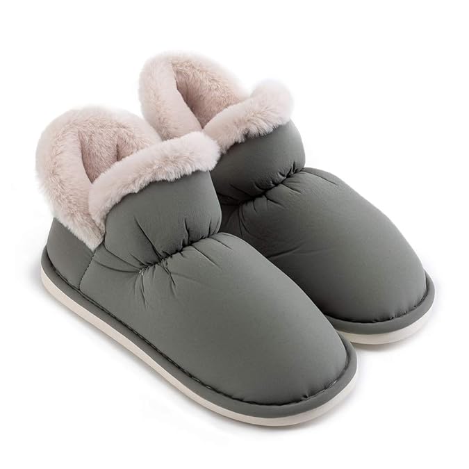 Buy CARESEEN Slippers for Men Fuzzy Cozy Bootie Slippers Indoor Outdoor