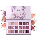 UCANBE Aromas Nudes Eyeshadow Palette, Matte Shimmer Glitter Blending 18 Color Eye Shadow Pallet with Mirror, Natural Velvet Texture Powder Creamy Cosmetic