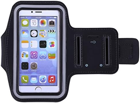 Tomrow Sports Running Phone Armband - Water Resistant Arm Band with Key Holder for iPhone 7 7S (4.7")