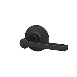 Lock Scout Straight Lever with Round Trim Hall and