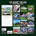 2020 Wall Calendar - Classic Mini Cooper Calendar, 12 x 12 Inch Monthly View, 16-Month, Automobile Theme with Notable British Cars, Includes 180 Reminder Stickers