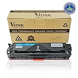 1PK V4INK ® Compatible 131A Toner Cartridge-Cyan (CF211A) for Laserjet Pro M251 M276 Toner Printers