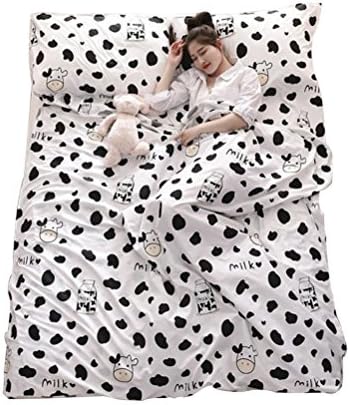 Lightweight Soft Travel Sheet Colored Printed Double Portable Sleeping Bag Liner