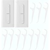 WADY 2 Pcs Portable Dental Floss Dispenser with 20 Flossers, Automatic Floss Organizer Travel Flosser Box, Dental Floss Picks