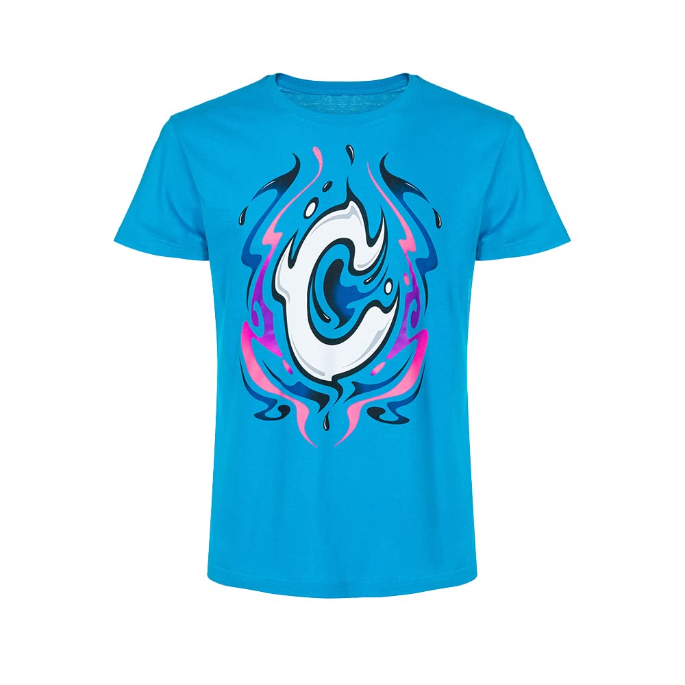 VR46 Celestino VIETTI,T-Shirt,Uomo,Light Blue,L