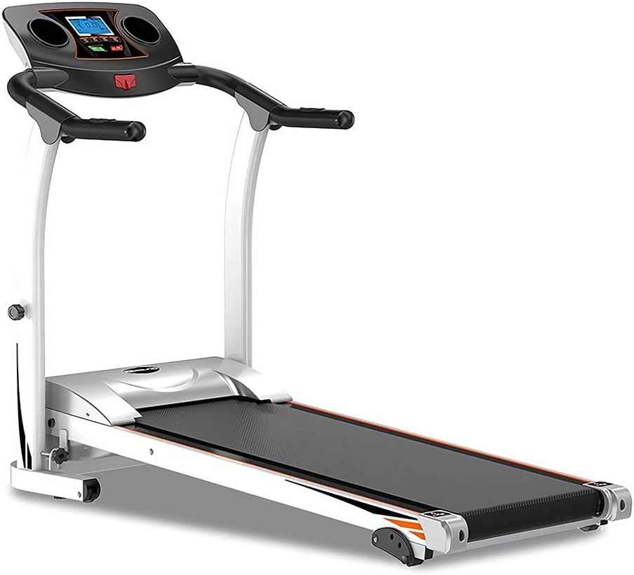 Compact Treadmill Foldable Steel Frame Treadmills 1.5HP, Adjustable Incline Fitness Exercise Cardio Jogging W/Emergency…