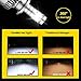 LED Headlight Bulbs GeeMai All-in-one Conversion Kit-H7,Super Bright 4 Top CSP Light Source, 360° No Dead Light,14000LM/100W,6500K White Light-50000 Hour Service Life.