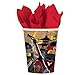 Cedar Crate Market Bundle: Lego Ninjago Movie Party Supplies Pack for 16 Guests: Straws, Dinner Plates, Luncheon Napkins, Cups, and Table Cover