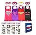 Vanguard Superhero Girl Cape and Mask set of 4 different styles