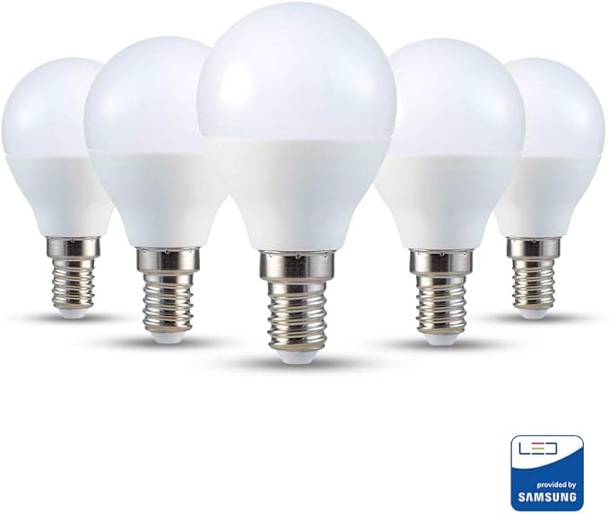 VTAC 5.5W Energy Saving P45 Golf Ball LED Bulb 40W Equivalent with