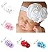 Roewell® Baby-Girl's Hair Bows, Baby Headbands Crystal Flower(5 Pack)